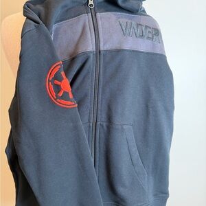 Hanna Andersson Darth Vader Black and Red Kids Hoodie